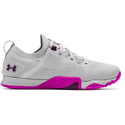 Tênis Under Armour TriBase Reign 3 Training Cinza Feminino