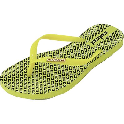 Chinelo Colcci Institucional Basic Verde Feminino