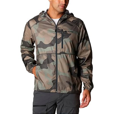 Jaqueta Columbia Flash Forward Windbreaker Verde Masculino