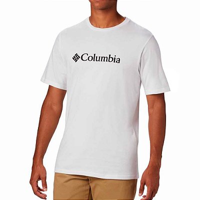 Camiseta Columbia Basic Logo Branco Masculino