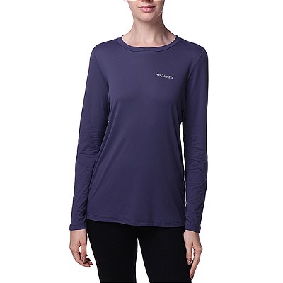 Camiseta Columbia Neblina Azul Marinho Feminino