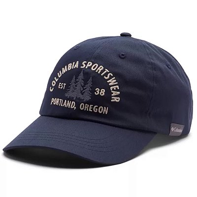 Boné Columbia Aba Curva Roc II Strapback Marinho