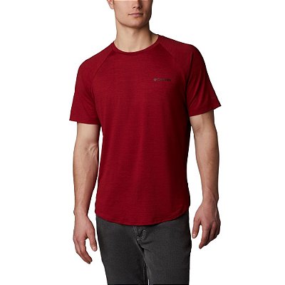 Camiseta Columbia Tech Trail II Crew - Vermelha