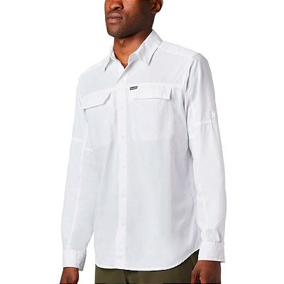 Camisa Columbia Silver Ridge 2.0 Branco Masculino