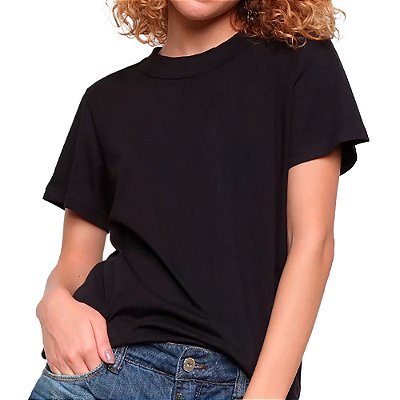 Camiseta Colcci Boy Preto Feminino