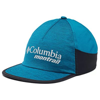 Boné Columbia Aba Curva Montrail Running Strapback Azul