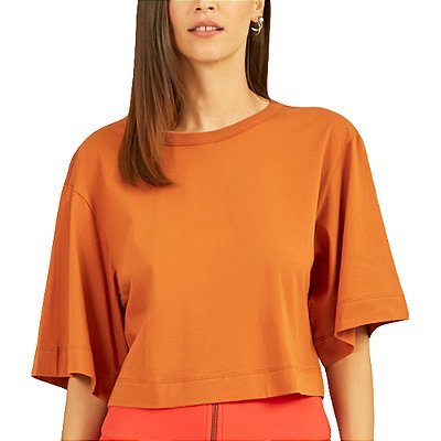 Camiseta Forum Marrom Feminino