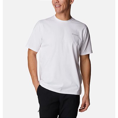 Camiseta Columbia Mens Sun Trek Branco