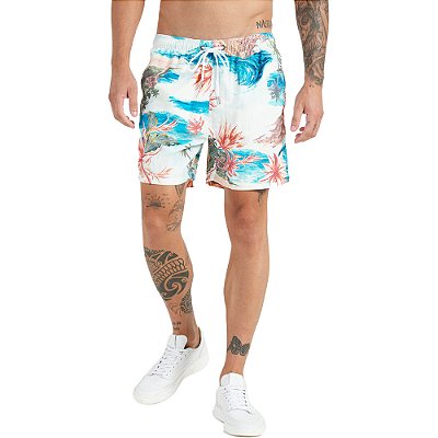 Short Colcci Beach Wave P23 Azul Masculino