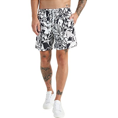 Short Estampado Colcci Beach P23 Preto Masculino