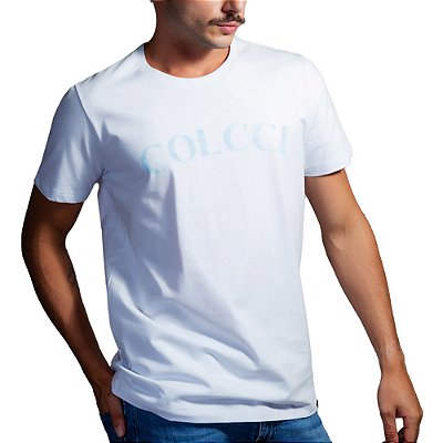 Camiseta Colcci Slim Branco Masculino