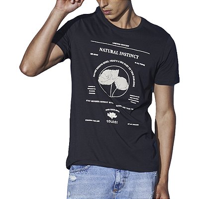 Camiseta Colcci Slim Limited Edition Preto Masculino