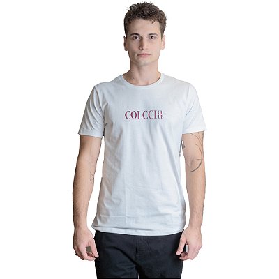 Camiseta Colcci Club Slim VE23 Branco Masculino