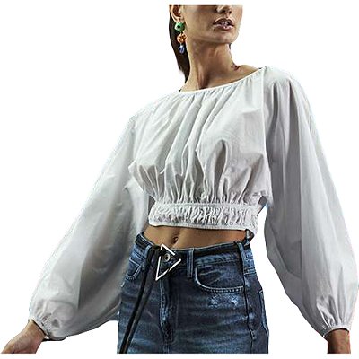 Blusa Colcci Loose Branco Feminino