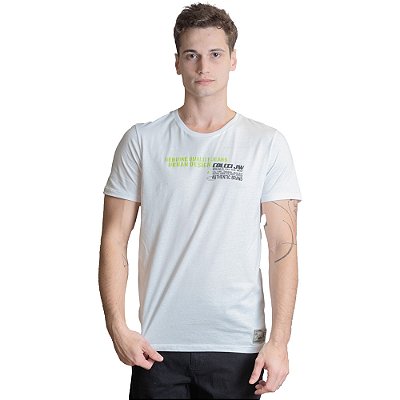 Camiseta Colcci Slim PR23 Branco Masculino