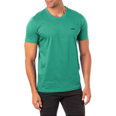 Camiseta Colcci Basic Slim P23 Verde Masculino