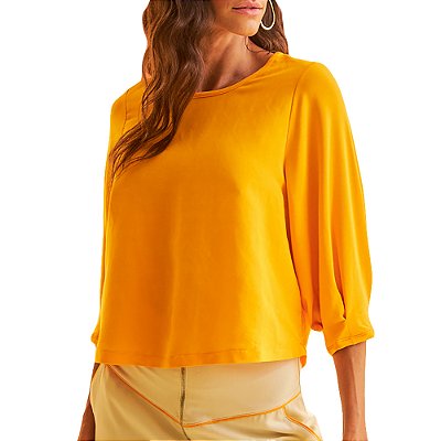 Blusa Forum Laranja Feminino