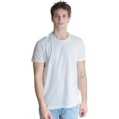 Camiseta Colcci Basic Slim VE23 Branco Masculino