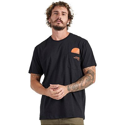 Camiseta Colcci Com Bolso P23 Preto Masculino