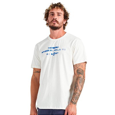 Camiseta Colcci Eco Soul P23 Off Shell Masculino