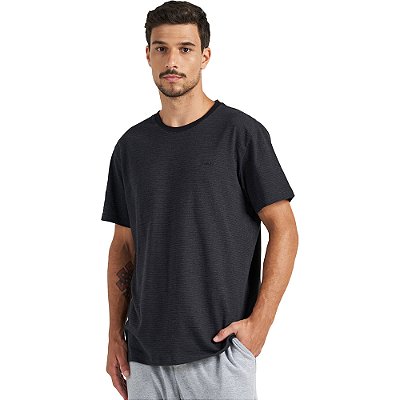 Camiseta Jacquard Colcci P23 Preto Masculino