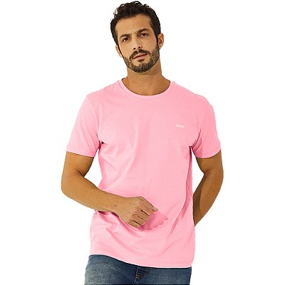 Camiseta Colcci Basic V23 Rosa Masculino