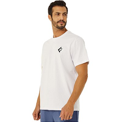 Camiseta Colcci Estampada Slim VE23 Branco Masculino