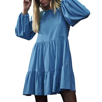 Vestido Colcci Azul Feminino