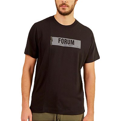 Camiseta Forum Box Preto Masculino