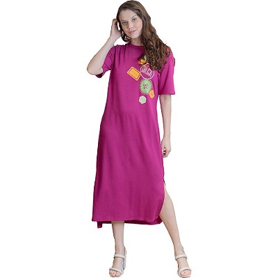 Vestido Colcci Comfort Rosa Feminino