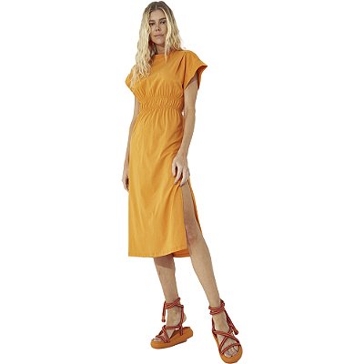 Vestido Colcci Comfort V23 Laranja Feminino