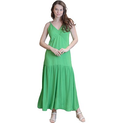 Vestido Linho Forum Verde Feminino