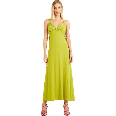 Vestido Longo Forum P23 Verde Feminino