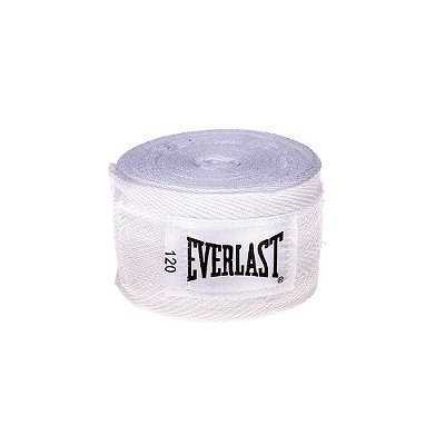 Bandagem Elástica Everlast 2,74 Metros - Branca