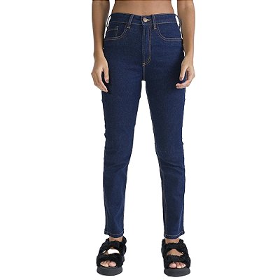 Calça Jeans Myft Ankle Super High Azul Feminino