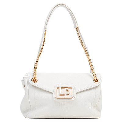 Bolsa Lança Perfume Sholder Enfeite Off White Feminino