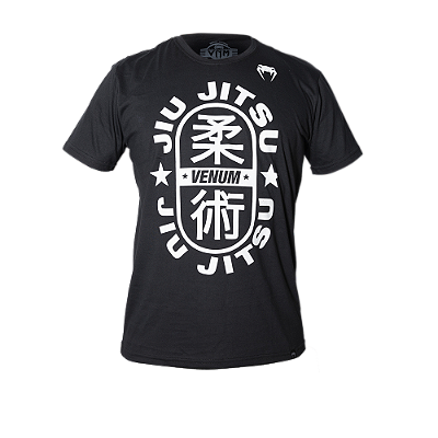 Camiseta Venum Jiu Jitsu Star Black