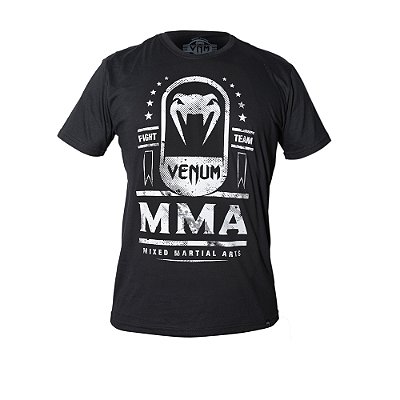 Camiseta Venum MMA Fighter Team Black