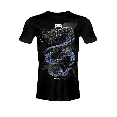 Camiseta Venum Dragon Force Navy Preta