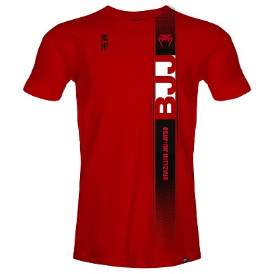 Camiseta Venum Jiu Jitsu Vertical Red Devil