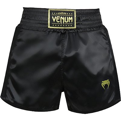Short Muay Thai Venum Classic Dark Gold
