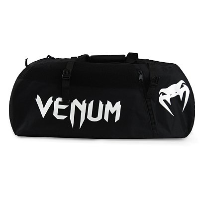 Mochila Venum Double Bag Basic Preto e Branco 73 Litros