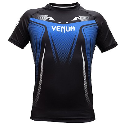 Rash Guard Venum NO GI 3.0 - Manga Curta - Azul