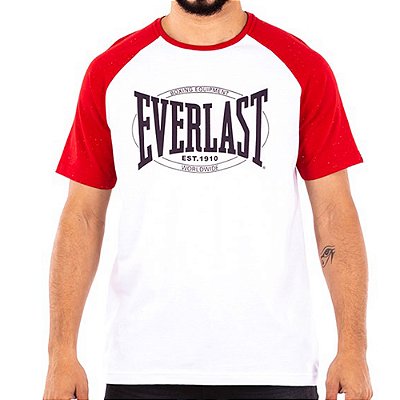 Camiseta Everlast Fundamentals Manga Curta Branca Masculina