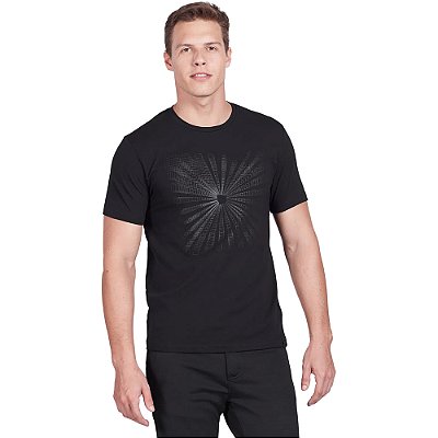 Camiseta Aramis 3D Preto Masculino