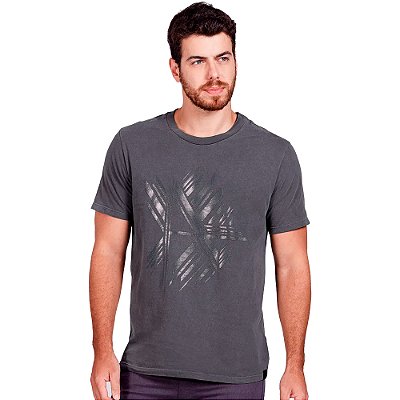 Camiseta Aramis Estampa Preto Masculino