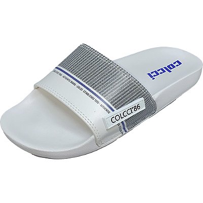 Chinelo Colcci Slide Duo Branco Masculino