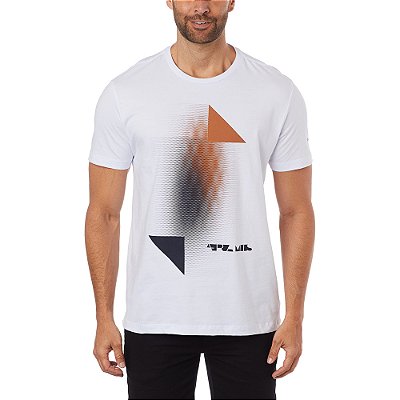 Camiseta Aramis Triangle P23 Branco Masculino