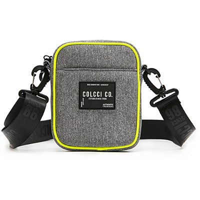 Bolsa Colcci Crossbody Nylon Cinza Feminino