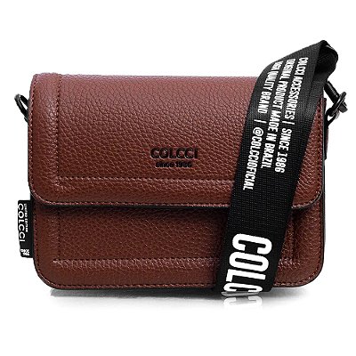 Bolsa Colcci Crossbody Elefante Marrom Feminino